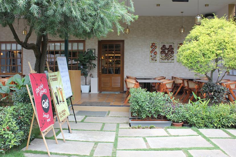 Exterior view of Marigold Bar & Pub in Whitefield