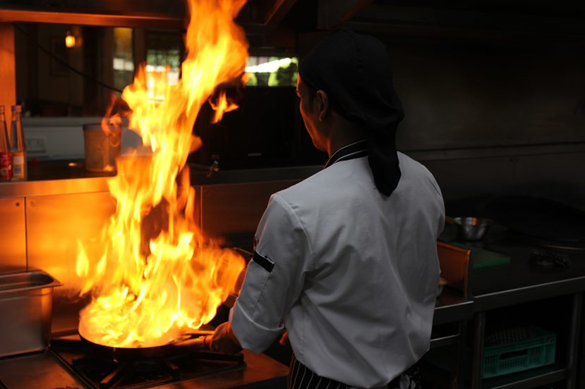 Fresh ingredients in Marigold kitchen Whitefield