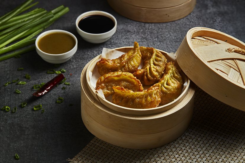 Fried momos at Marigold Whitefield restaurant