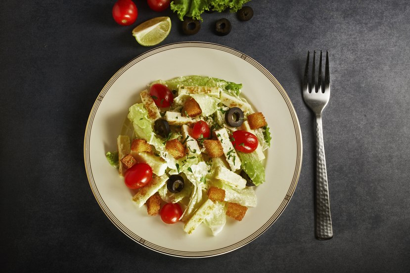 Fresh Greek salad at Marigold restaurant Whitefield Bangalore