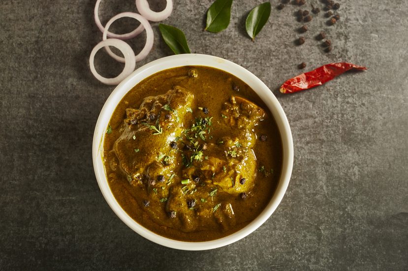 Chicken Chettinad at Marigold restaurant Whitefield Bangalore